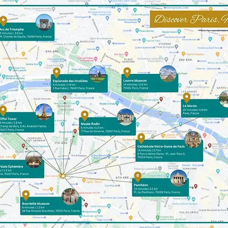Appartamento L'atelier Ii Loft-invalides Tour Eiffel- 6 Personnes-2 - Cosy Parigi
